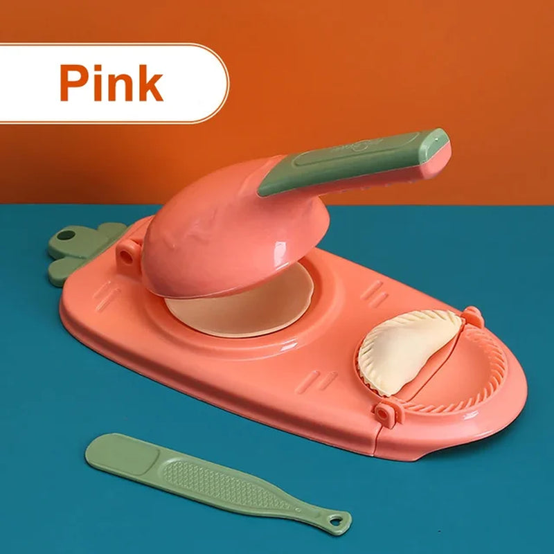 Dumpling Mold Manual Dough Press Baking Tools Kitchen Pastry Dumplings Two-In-One High-Efficiency Dumpling Machine Maker Gadgets