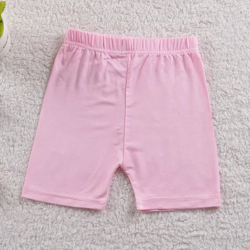 2024 Girls Safety Shorts Underwear Kids Briefs Girls Shorts Breathable Short Tights for Girls Shorts Summer Cotton 2-12Y Elastic